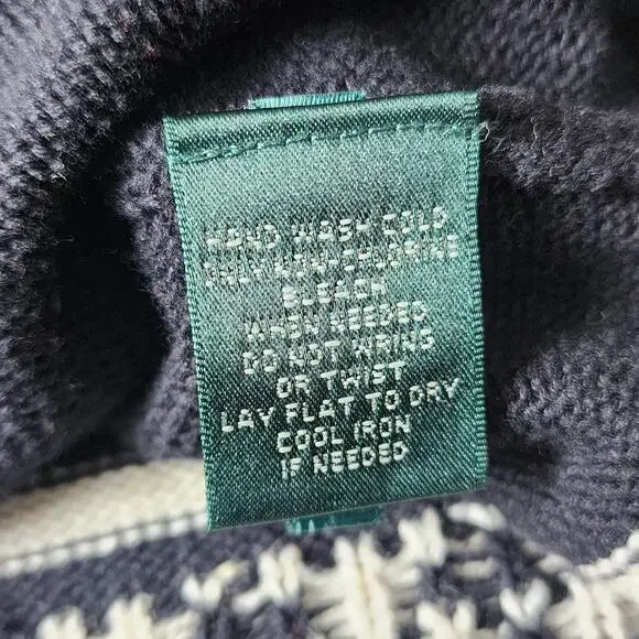 Lauren Ralph Lauren Size 2X Aztec Tunic Sweater Southwestern Western - Picture 6 of 6